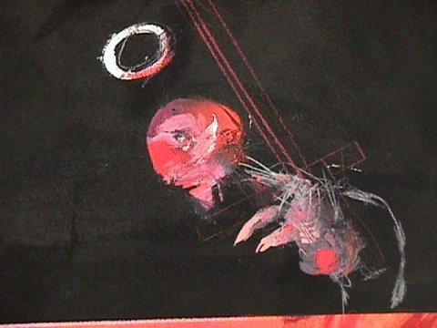 Detail from Two Blind Men Cured